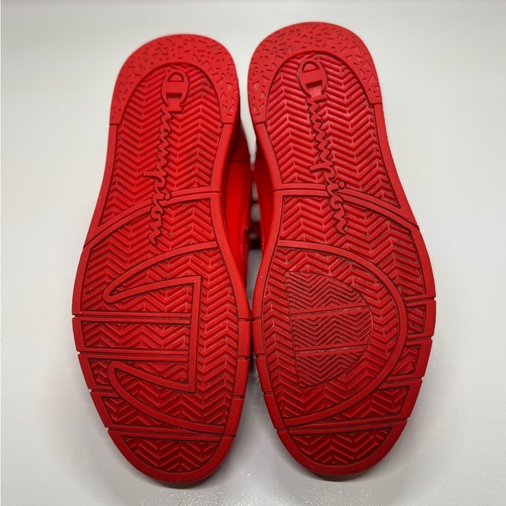 Champion 3 On 3 Low Sneakers Red | Boys Youth 9 (Fits Men’s 9) - Picture 8 of 11